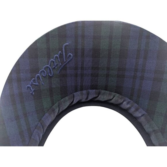 Vtg Titleist Navy Golf Visor With Embroidered Logo Plaid under - Picture 5 of 7